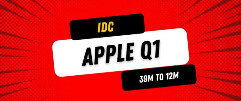 Learn about idc yoy 39.9m q1 apple 12.7m